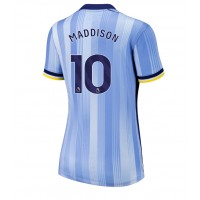 Maglia Calcio Tottenham Hotspur James Maddison #10 Seconda Divisa Donna 2024-25 Manica Corta